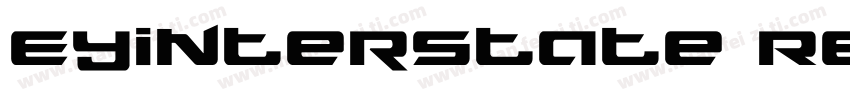 EYInterstate Regular字体转换